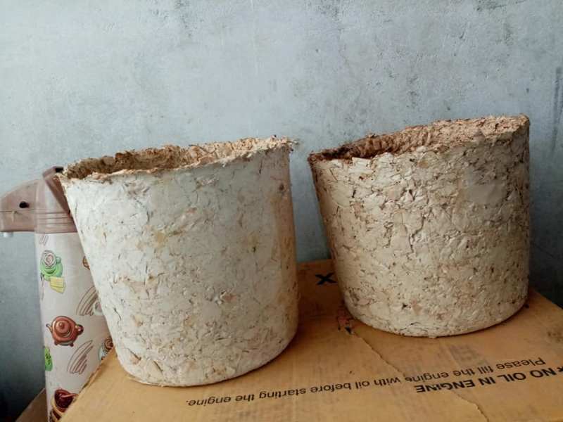 From old paper to nice pots